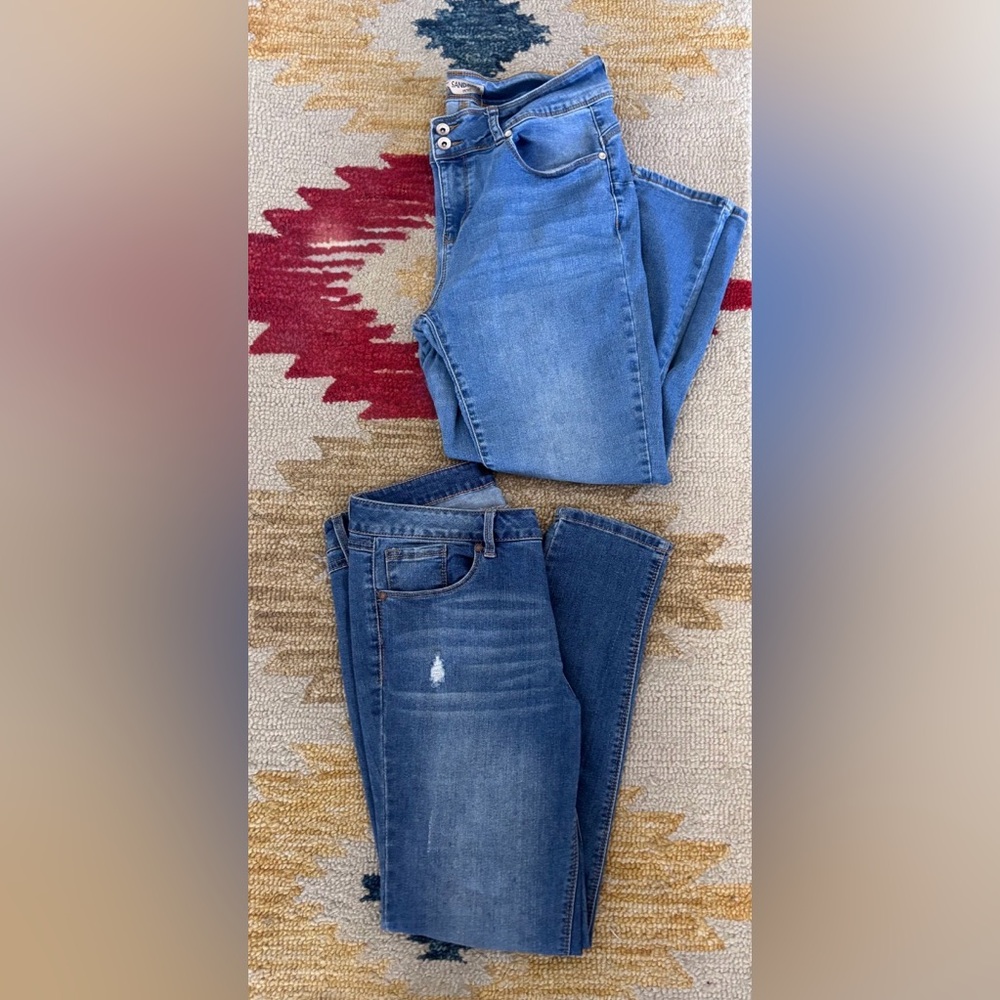 2 pairs jeans sz 12 (Multiple Brand-label)
